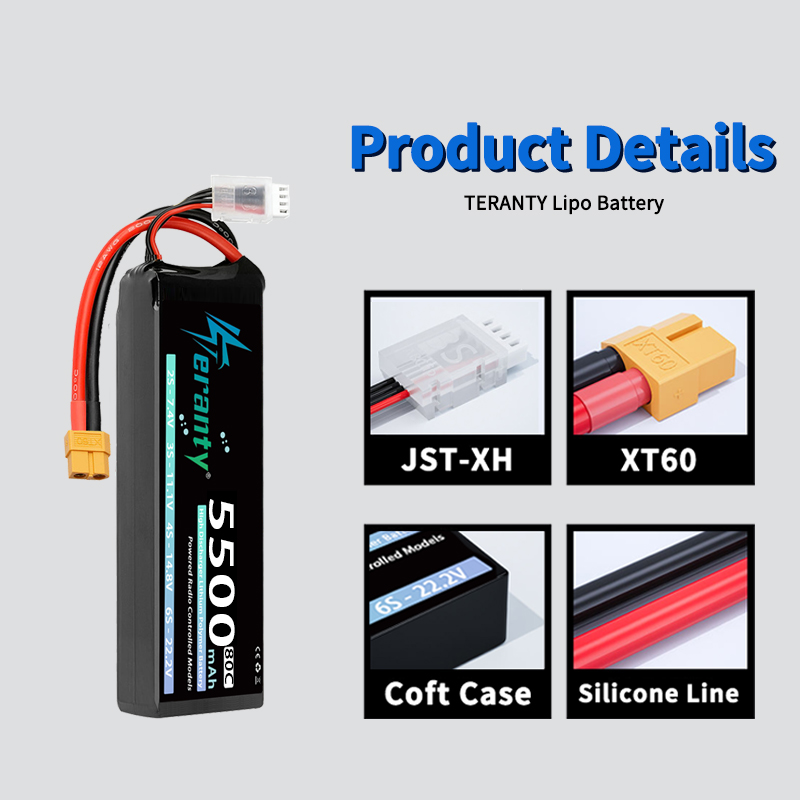 1/2 pezzi Batteria Lipo TERANT - Drone Battery Lipo recensione e prezzo