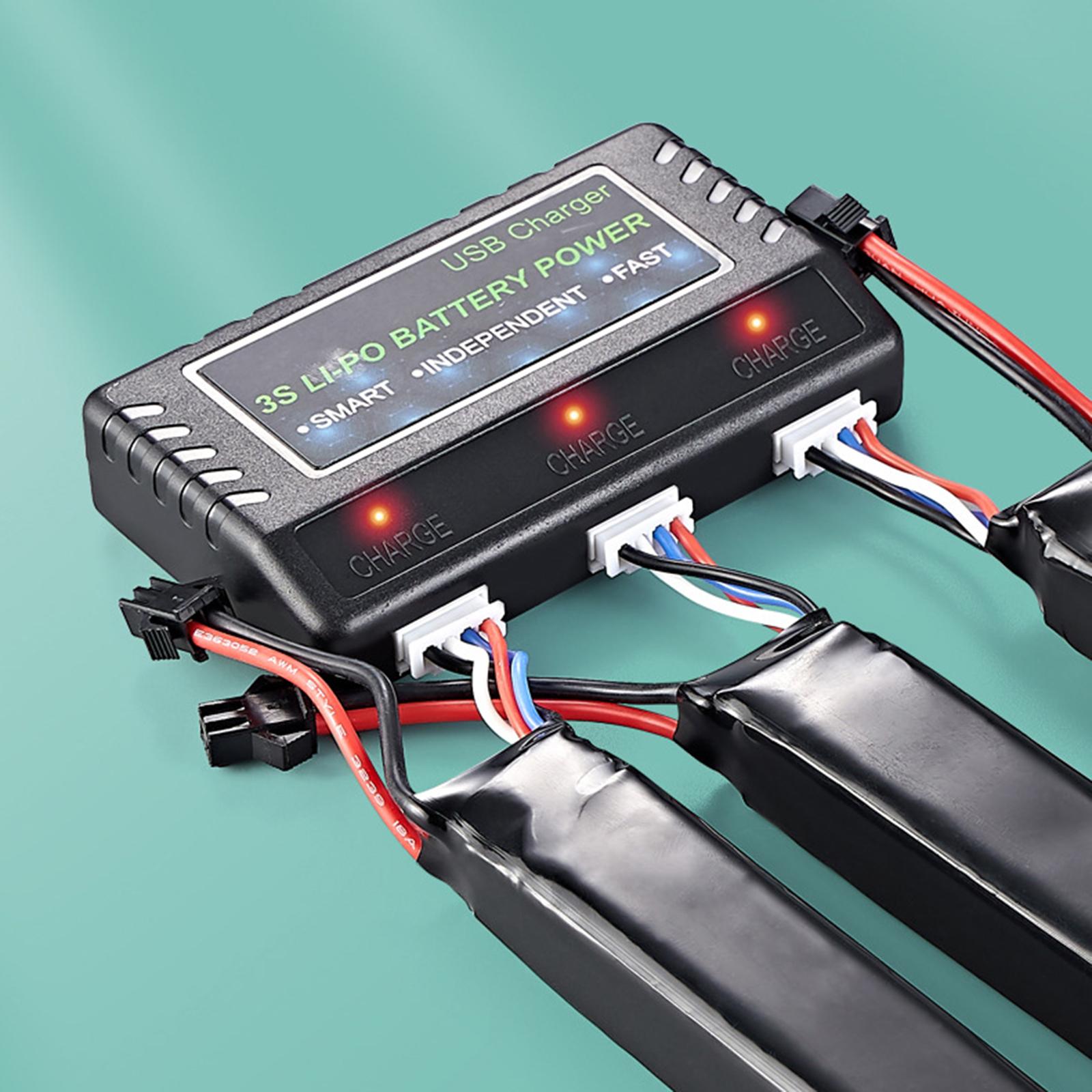 Caricabatterie USB con bilanci - Drone Battery 3S recensione e prezzo